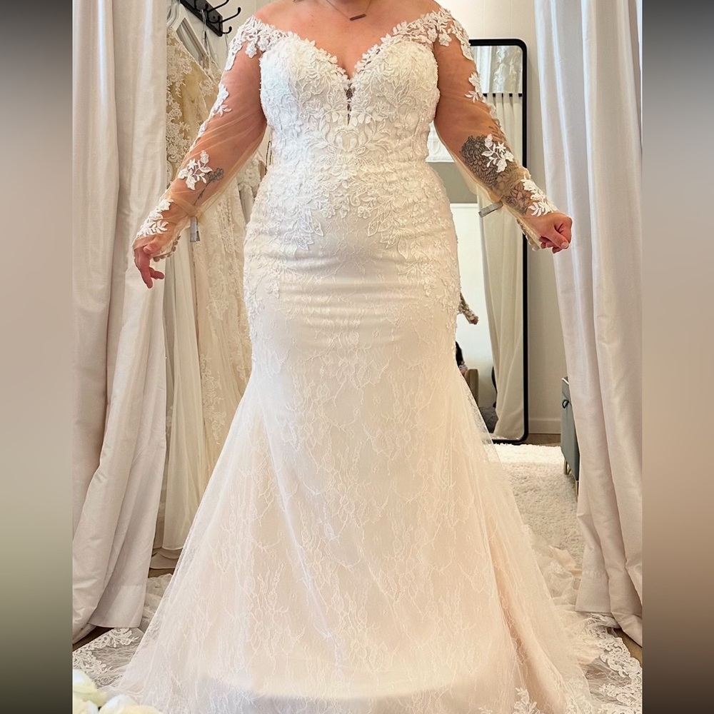 Lillian West 66129 Wedding Dress